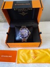 STUHRLING ORIGINAL DEPTHMASTER GENTS AUTOMATIC SPORTS WATCH