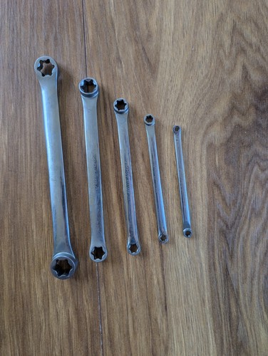 Blue point torx spanners - blue, set