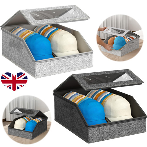 Large capacity hat storage box - hat,