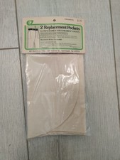 VTG 1980s Replacement Pockets EZ Buckle INC. Made In USA Sew Repair Pants Cotton