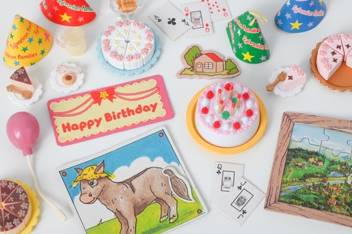 Sylvanian party games - &,