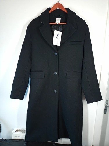 John lewis wool blend coat - wool,