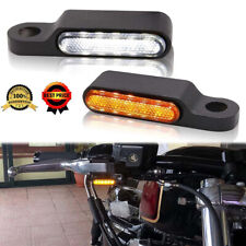 2x Motorcycle 6LED Turn Signal Indicators Handlebar Front Running Light Blinkers
