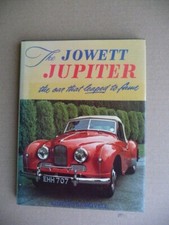 The JOWETT JUPITER. The car