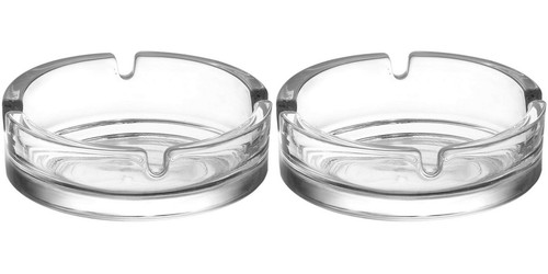 Large glass ashtray cigarette - large,