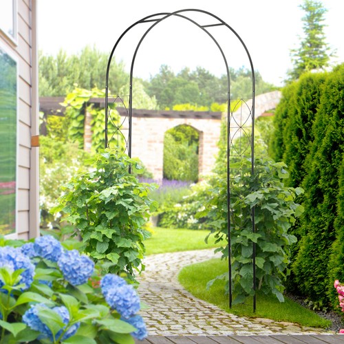 Sturdy backyard metal garden - backyard,