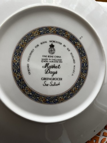 Royal worcester market days - royal,