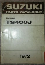 1972 Suzuki TS400J Motorcycle