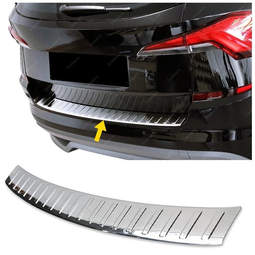 Chrome rear bumper protector - chrome,