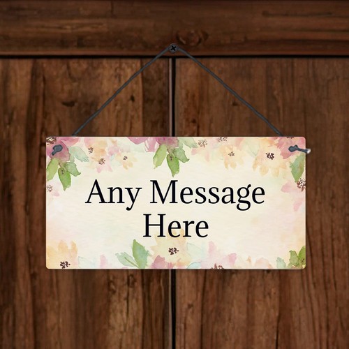 Personalised any message - personalised,