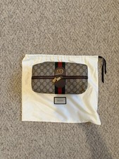 Gucci Savoy Leather-Trimmed
