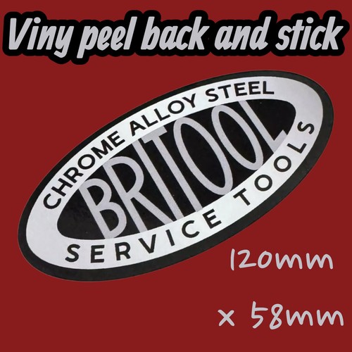 Britool vinyl sticker - britool,