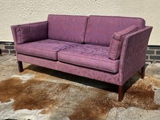 Vintage Danish 2 Seater Sofa Settee By Erik Jorgensen. 167cm Wide 2.0 years Old