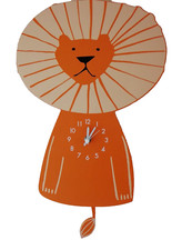 Wall Clock Lion Faced Habitat