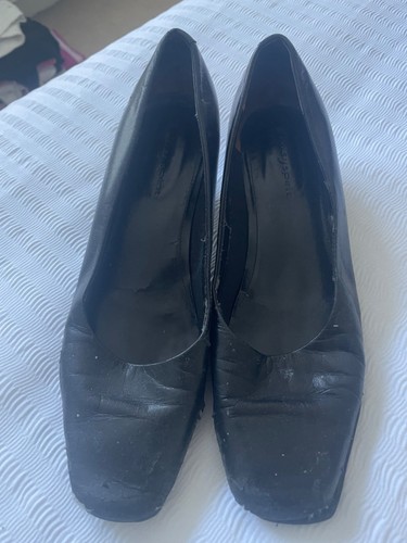Black used cabin crew shoes - cabin, uk