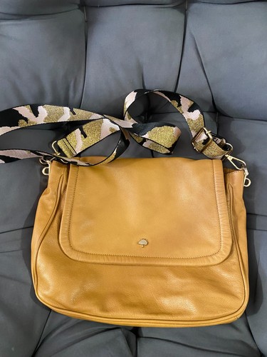 Mulberry tan leather crossbody - leather,