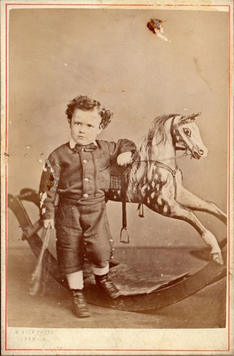 Cabinet card boy toy - cabinet,