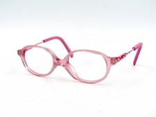 SpecSavers SF 03 Girls Kids Oval Eyeglasses Frame, Sparkle Pink, 44-16-120 #124