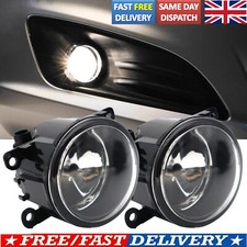 2X Front Halogen Fog Light Lamp For Renault Alaskan Captur H5 Clio MK4 2012-2020