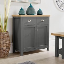 Sideboard 2 Door 2 Drawer Dark