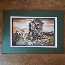 Shepherd's Hut - Clare Leighton, Artist - Print 1986