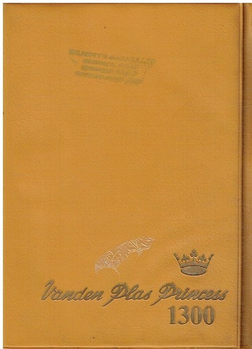 Vanden plas princess - plas, 1300