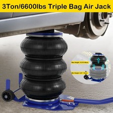 3 Ton/6600 lbs Triple Bag Air Jack Pneumatic Jack for Car SUV Lifting Lift