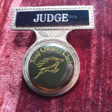 Triumph Stag Judges badge
