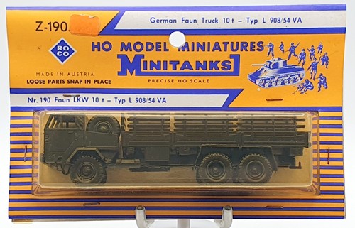 1960 carded roco - 1960's, minitanks