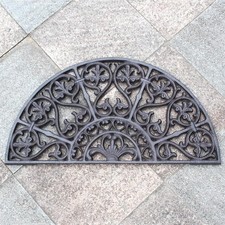 24" Wrought Iron Door Mat -