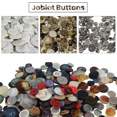 Job lot mixed assorted - lot, buttons