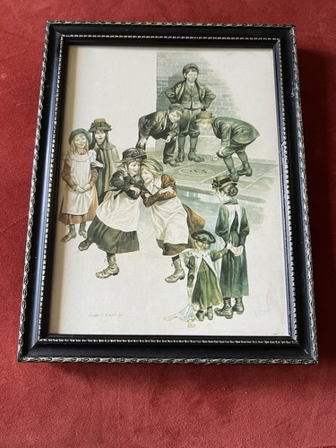 Vintage eggy peggy framed - eggy,