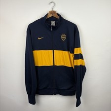 Adidas 2006/07 Boca Juniors Zip Training Jacket Woven Navy Vintage Size Large