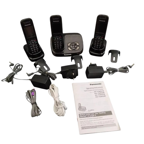 Panasonic tg8524eb dect 3 - panasonic, kx-tg8524eb