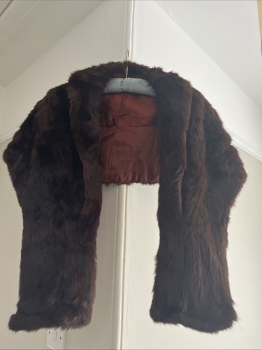 Vintage stole fur - stole,