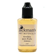 Gum Arabic Solution 30ml - Jackman’s Art Materials