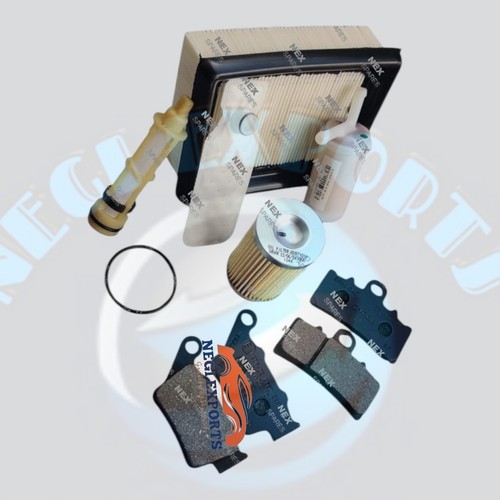 Brake pad with service - with,
