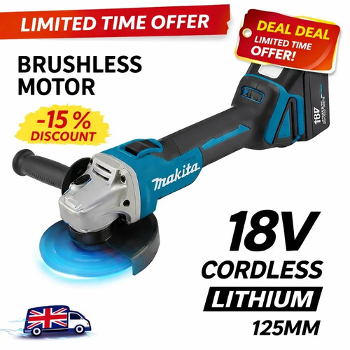 Makita angle grinder - makita, 18v