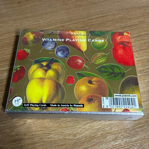Piatnik vitamine playing cards - piatnik,