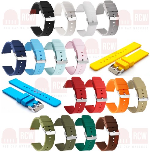 Silicone rubber watch - watch, strap