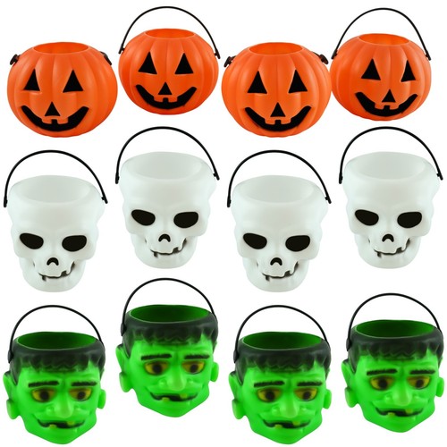Halloween decorations buckets - halloween,
