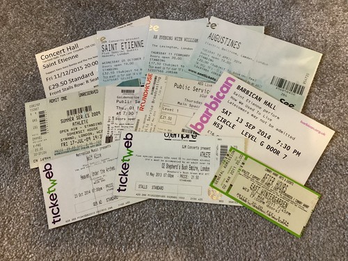 Indie music ticket - indie,