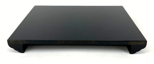 Japanese black lacquer vintage - black,