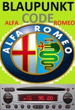 ALFA ROMEO Radio Code Unlock