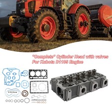 Complete Cylinder Head With Valve Spring & Gasket Kit For Kubota D1105 RTV1100 Q