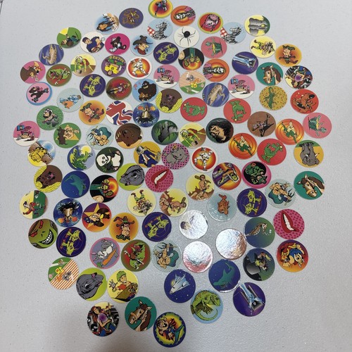 Pogs vintage lot 100 - pogs, 100+