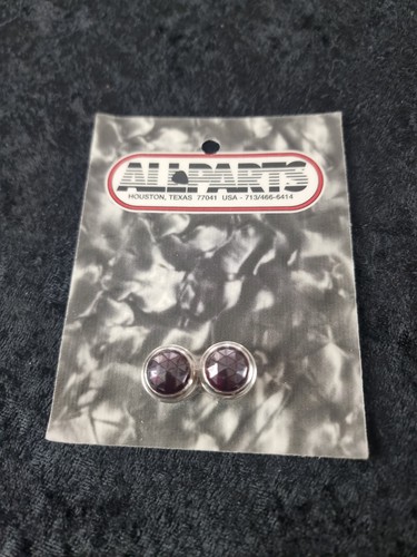 Allparts red amp panel lenses - red,