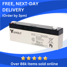 Sealed Battery for Optima Compact & XM Alarm Panels - YUCEL 12V 2.1Ah (2.3Ah)