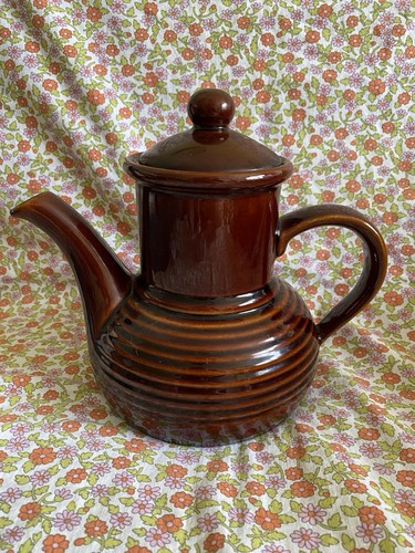 Vintage denmead pottery brown - vintage,
