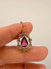 Early Edwardian antique garnet